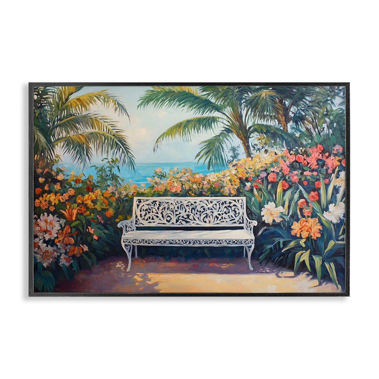Stupell Industries Picture Perfect Tropics Framed Giclee, design by Franklyn Gregory